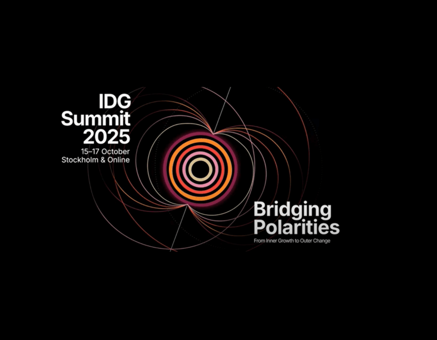 IDG summit 2025 banner over innerlijke ontwikkeling en impact maken